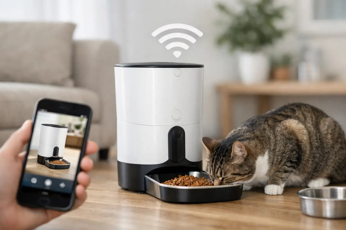 How a WiFi Automatic Pet Feeder Simplifies Care