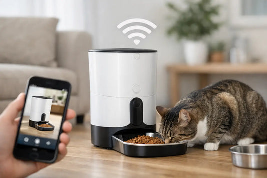 How a WiFi Automatic Pet Feeder Simplifies Care