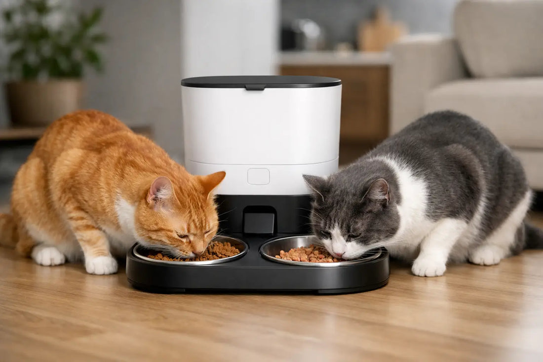 Choosing an Automatic Feeder for Two Cats