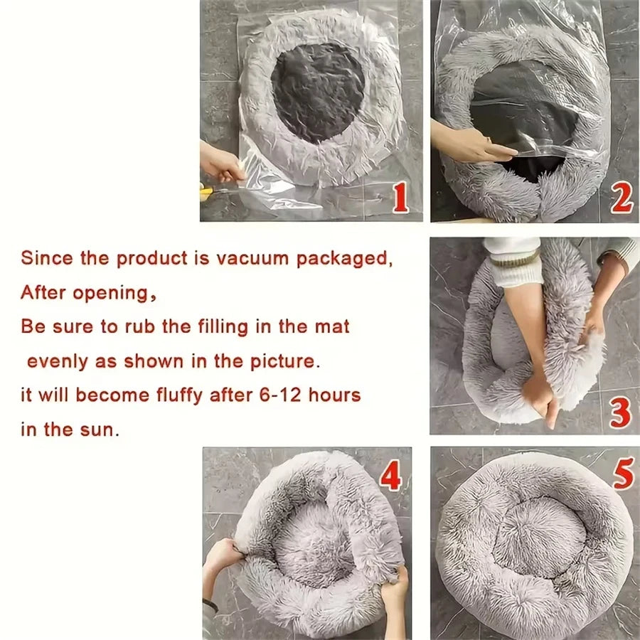 Plush Cat Bed Pad