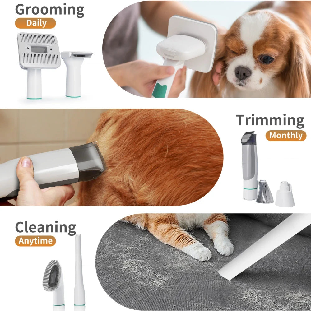 7-in-1 Pet Grooming Vacuum
