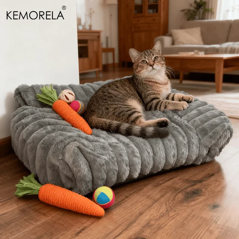 Striped Cat Sofa Bed