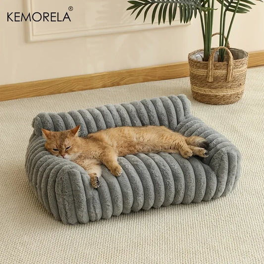 Striped Cat Sofa Bed