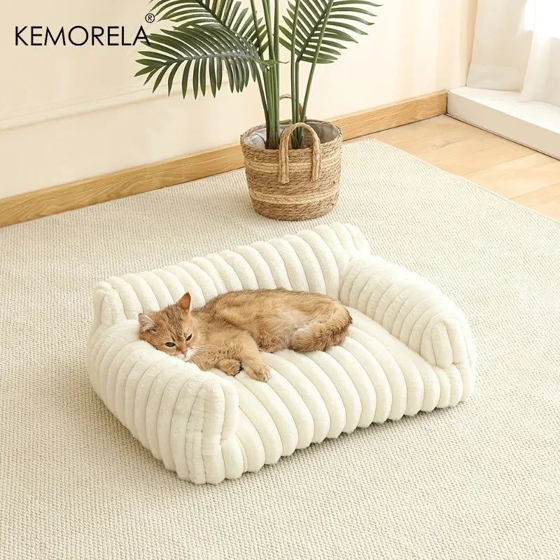 Striped Cat Sofa Bed