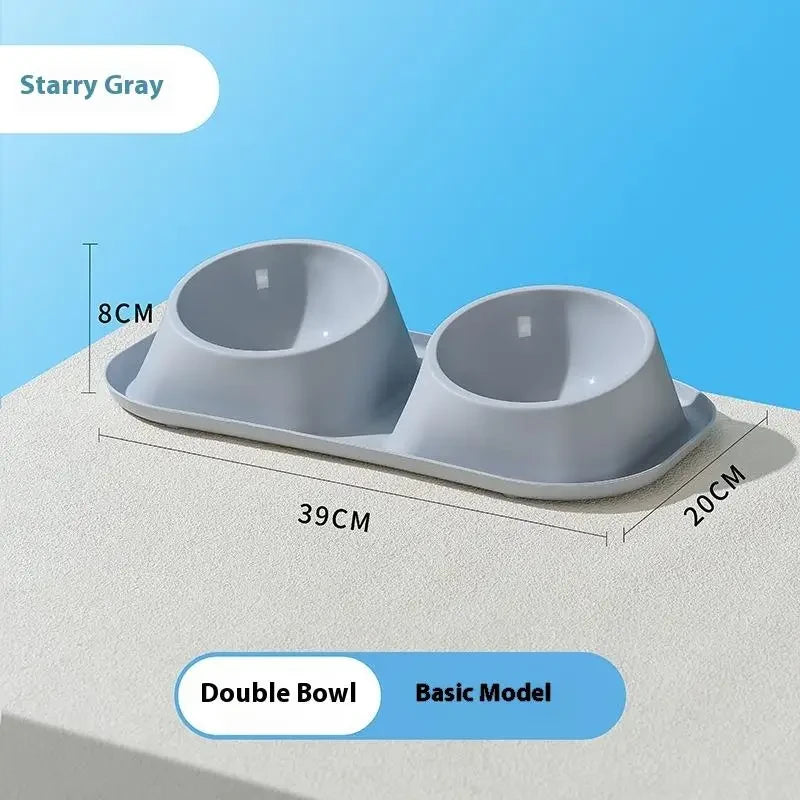 Stainless Steel Double Pet Bowl