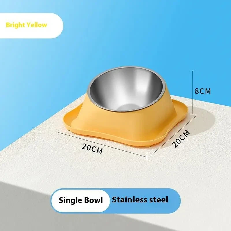Stainless Steel Double Pet Bowl