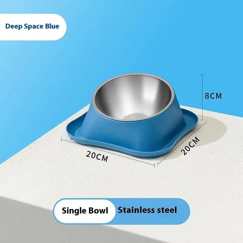 Stainless Steel Double Pet Bowl