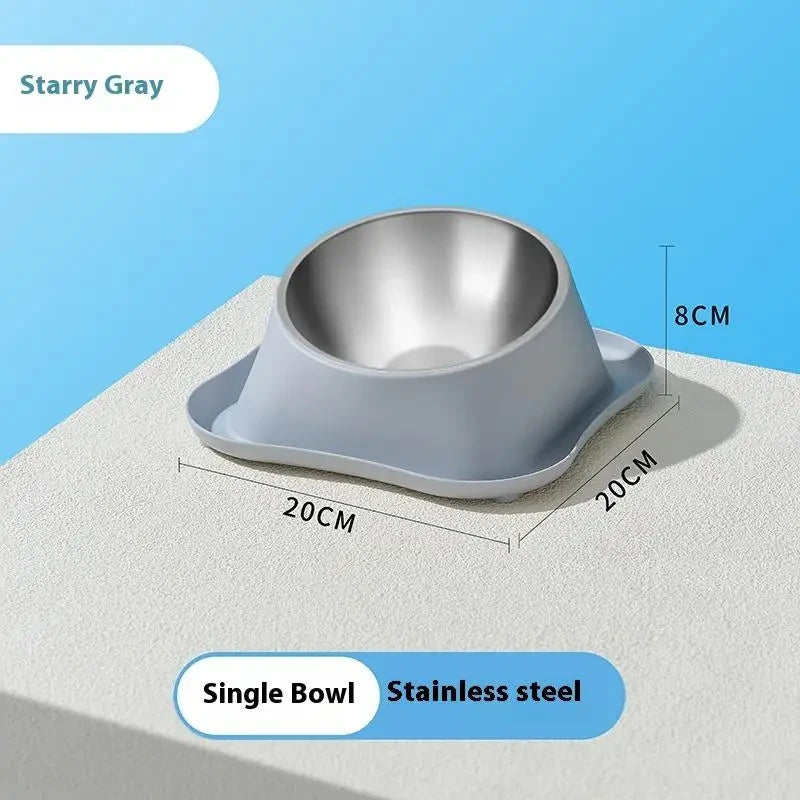 Stainless Steel Double Pet Bowl