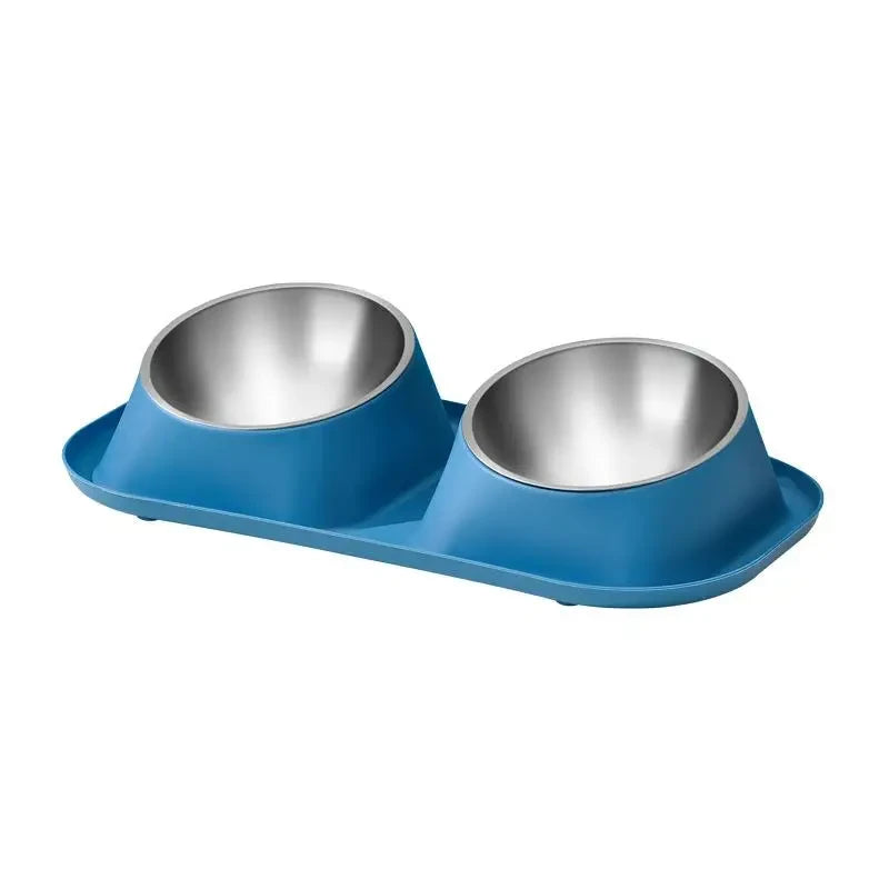 Stainless Steel Double Pet Bowl