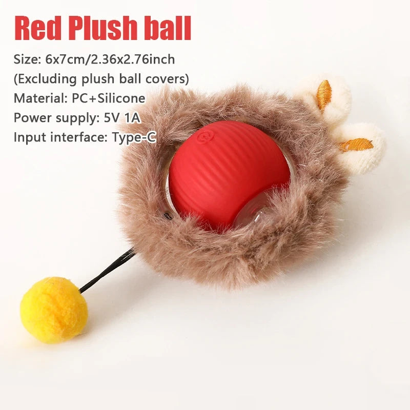 Automatic Rolling Ball with Faux Tail